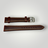 WatchGecko | Brixham Special Buckle Crazy Horse Leather Watch Strap WatchGecko