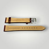 WatchGecko | Brixham Special Buckle Crazy Horse Leather Watch Strap WatchGecko
