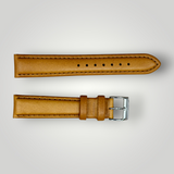 Eulit | 581 Soft Nappa Leather Strap - Golden Brown