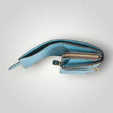 HERZ | Dress Up Wallet – Limited Edition Cerulean Blue | Handmade Japanese Leather Wallet (NSA-215)