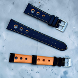 ZULUDIVER Mayday Anchor Sailcloth Divers Watch Strap, Triple-Layer Water-Resistant Performance, 22mm