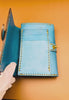 HERZ | Dress Up Wallet – Limited Edition Cerulean Blue | Handmade Japanese Leather Wallet (NSA-215)