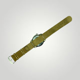 STEVEOSTRAPS | Canvas Pull Through - Green / Sand