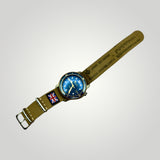 STEVEOSTRAPS | Canvas Pull Through - Green / Sand