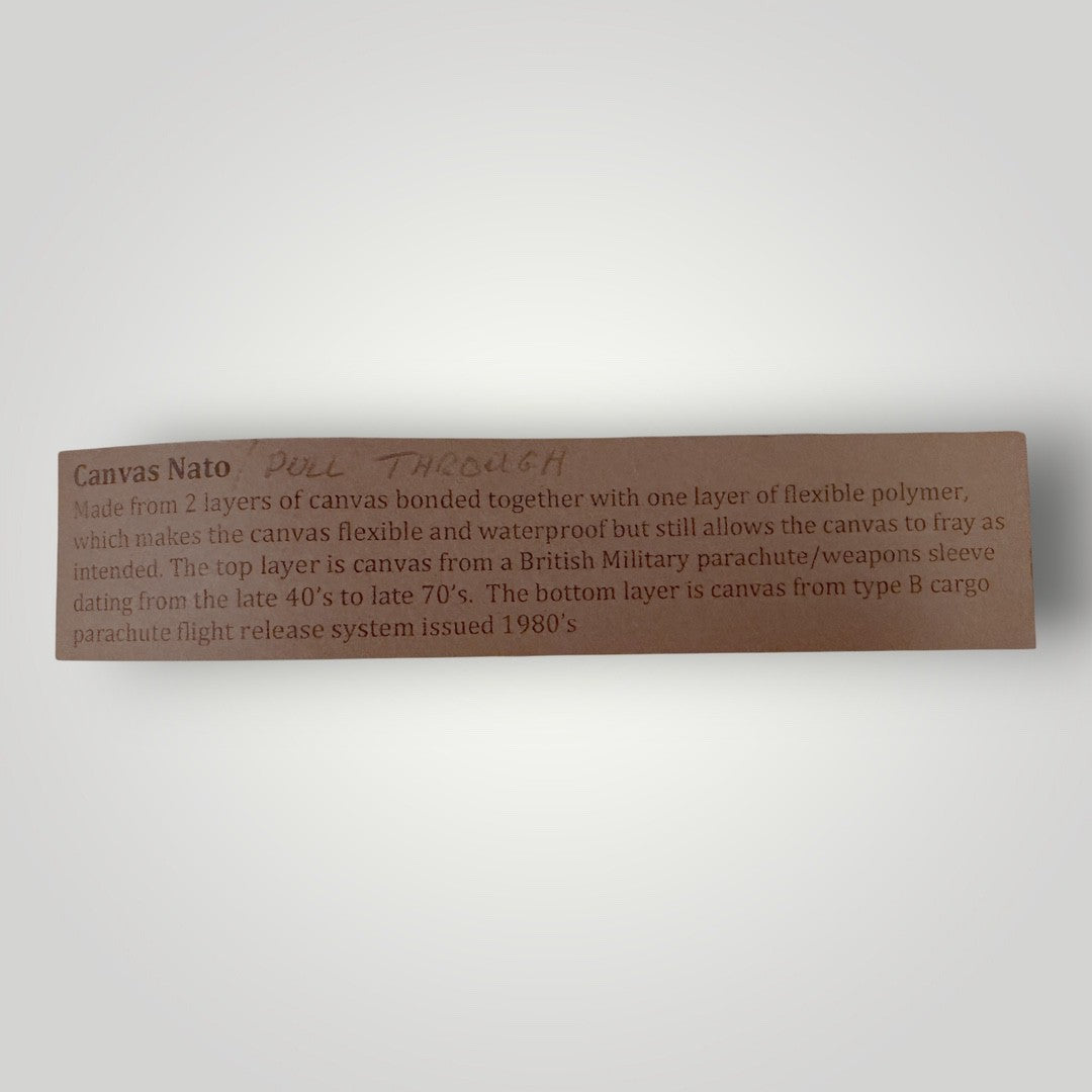 STEVEOSTRAPS｜Canvas キャンバス｜プルスルーストラップ｜グリーン／サンド