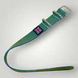 STEVEOSTRAPS｜Canvas キャンバス｜プルスルーストラップ｜グリーン／サンド