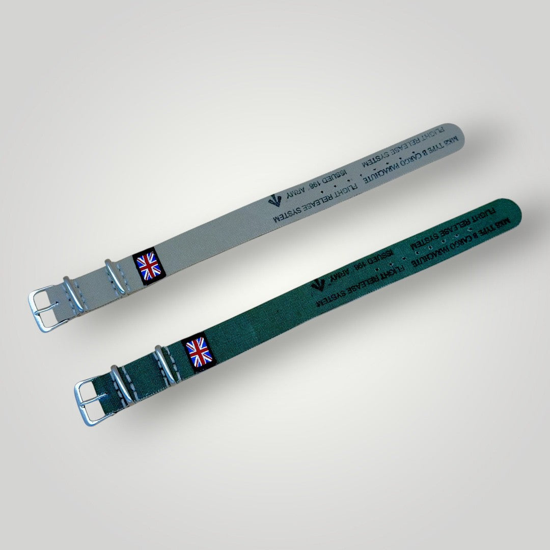 STEVEOSTRAPS｜Canvas キャンバス｜プルスルーストラップ｜グリーン／サンド