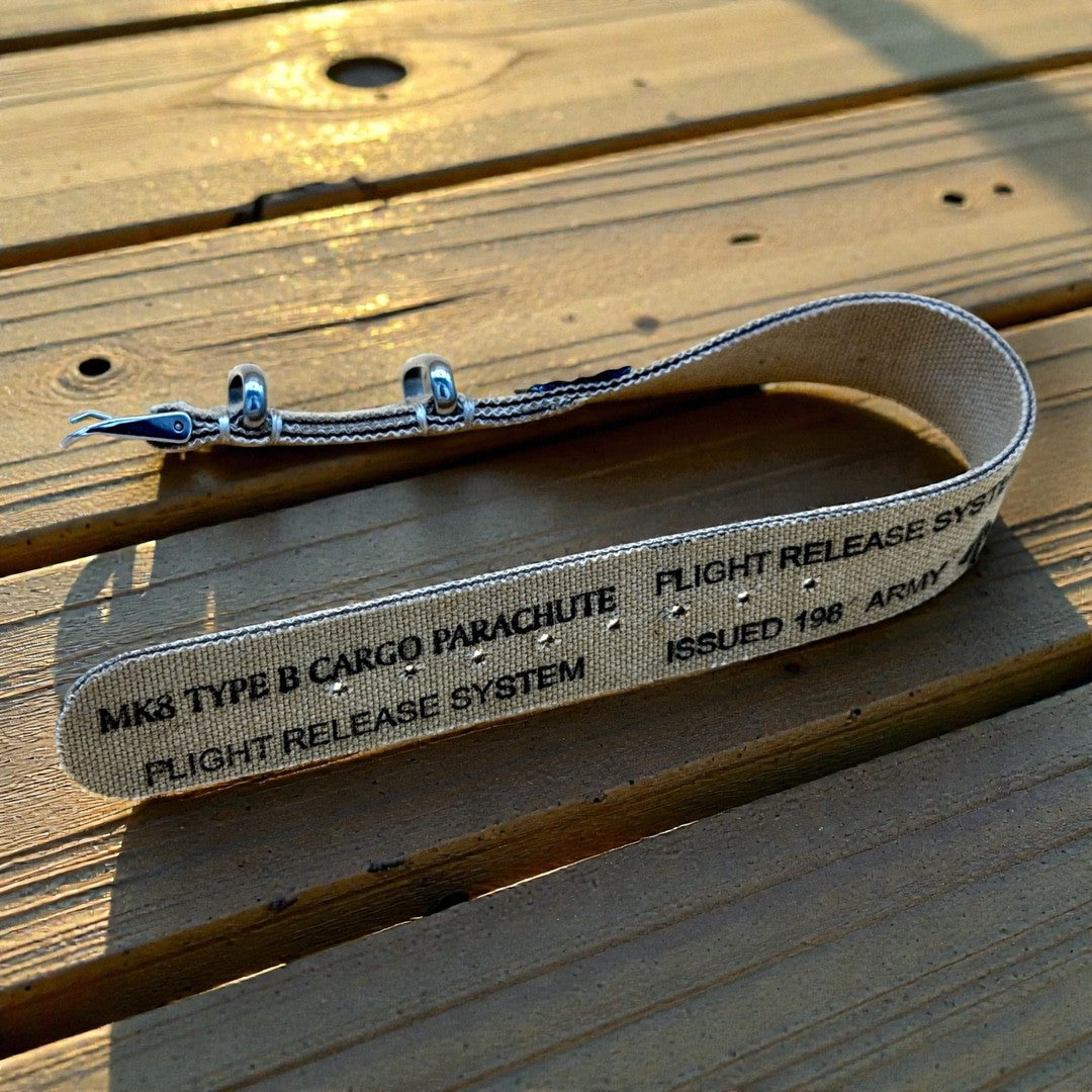 STEVEOSTRAPS｜Canvas キャンバス｜プルスルーストラップ｜グリーン／サンド