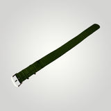 STEVEOSTRAPS | Nylon Webbing Pull Through strap - Army Green / Black