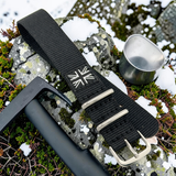 SteveoStraps Military Webbing Pull Through Strap — Quick-Adjust Closure — 18mm/20mm/22mm