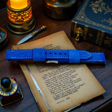 STEVEOSTRAPS | Blue Suede Dandelion Stitch