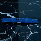 STEVEOSTRAPS | Blue Suede Dandelion Stitch