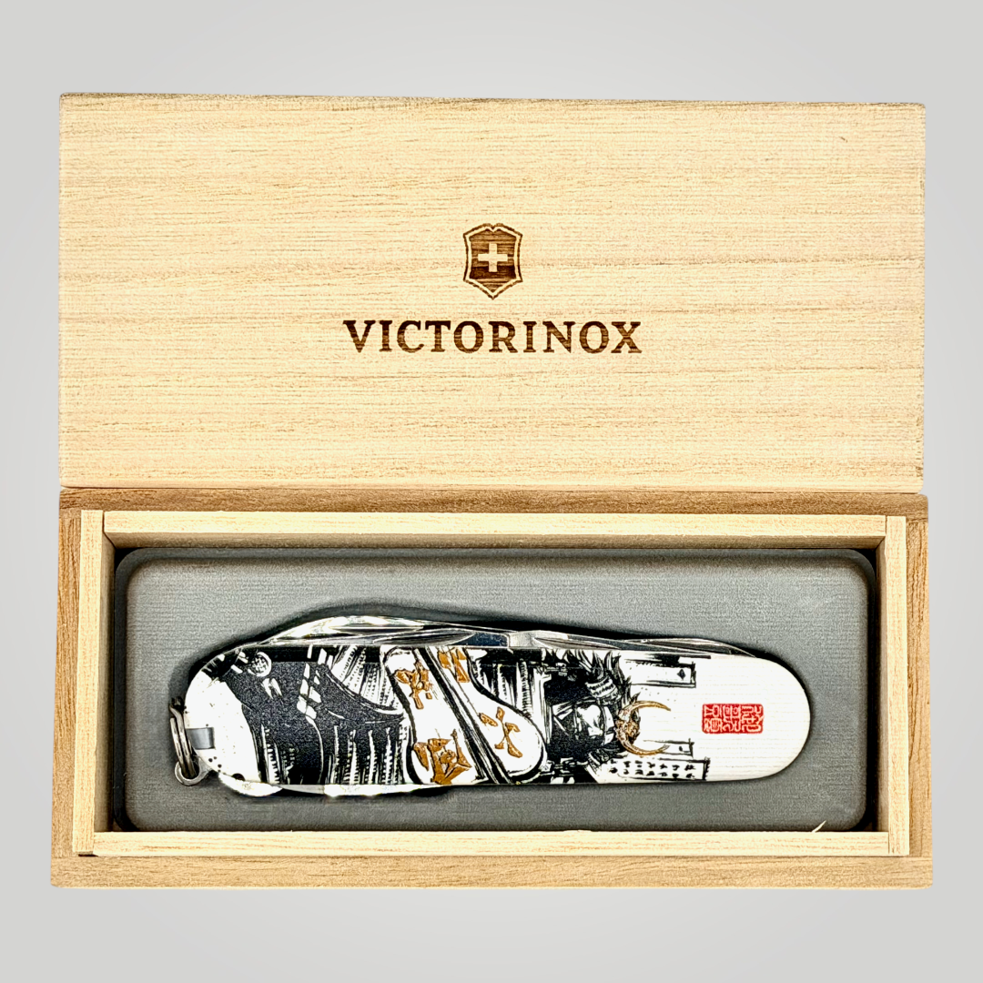 多功能不鏽鋼限定瑞士刀・水墨戰國群雄版 | Victorinox Climber 墨繪限量 | 極致工藝收藏