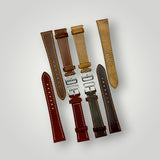 WatchGecko | Brixham Special Buckle Crazy Horse Leather Watch Strap