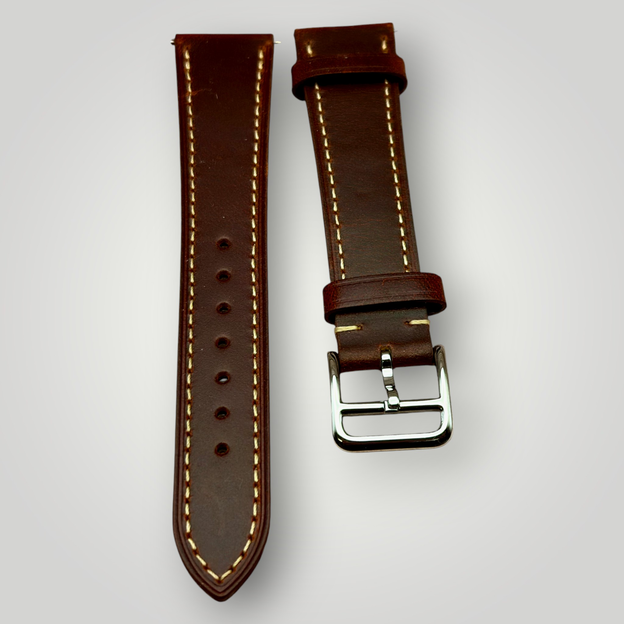WatchGecko | Brixham 特製錶扣瘋馬皮錶帶