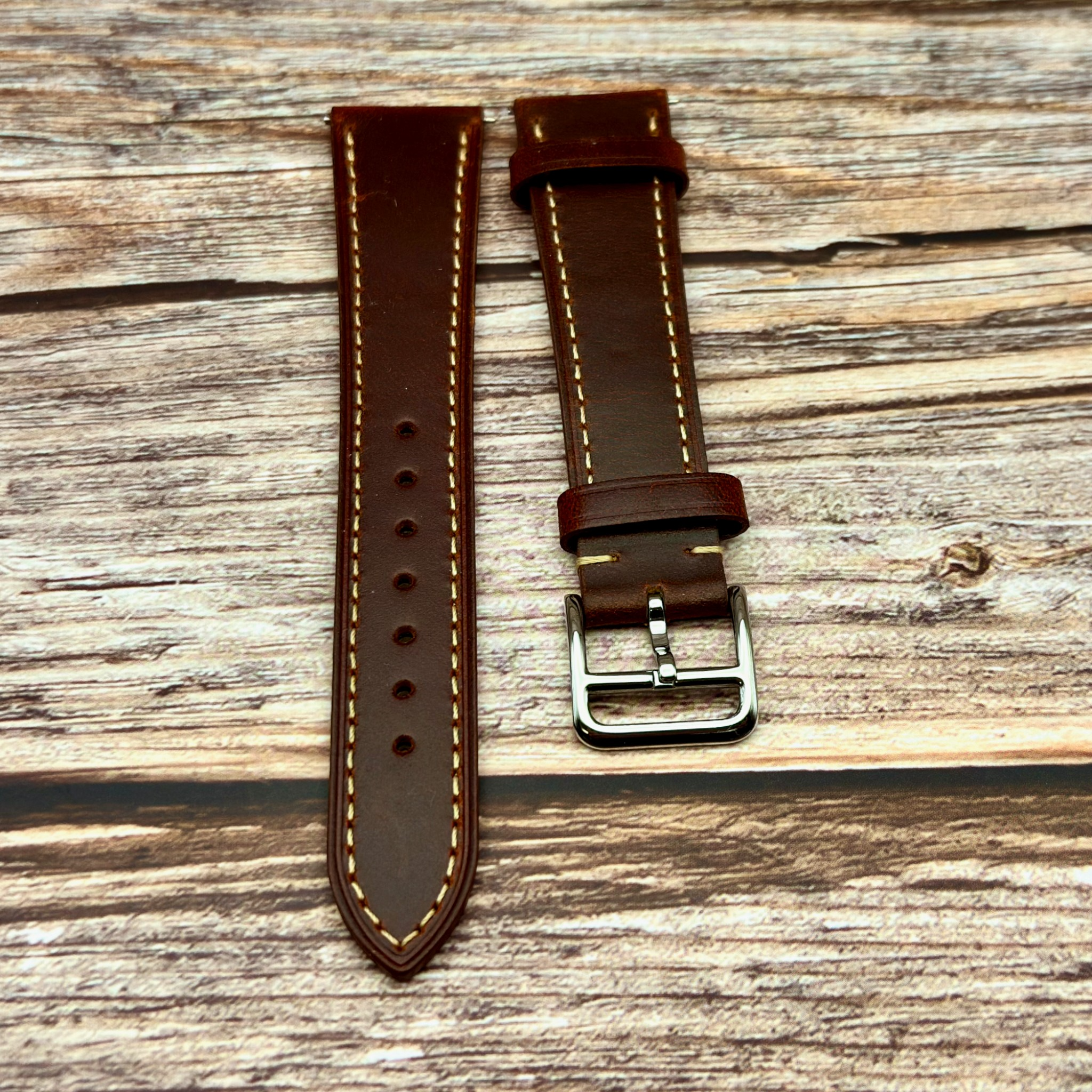 WatchGecko | Brixham 特製錶扣瘋馬皮錶帶