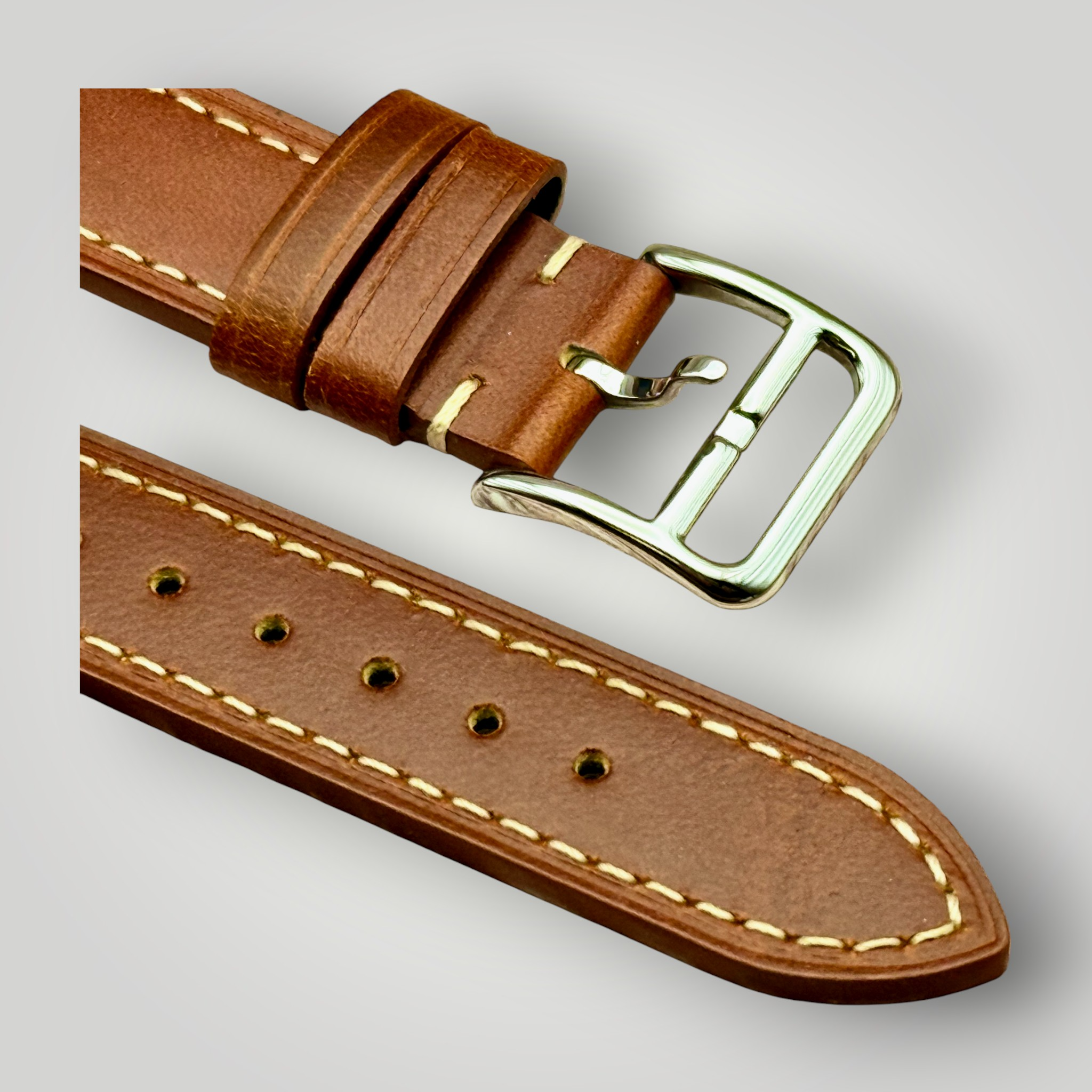 WatchGecko | Brixham 特製錶扣瘋馬皮錶帶