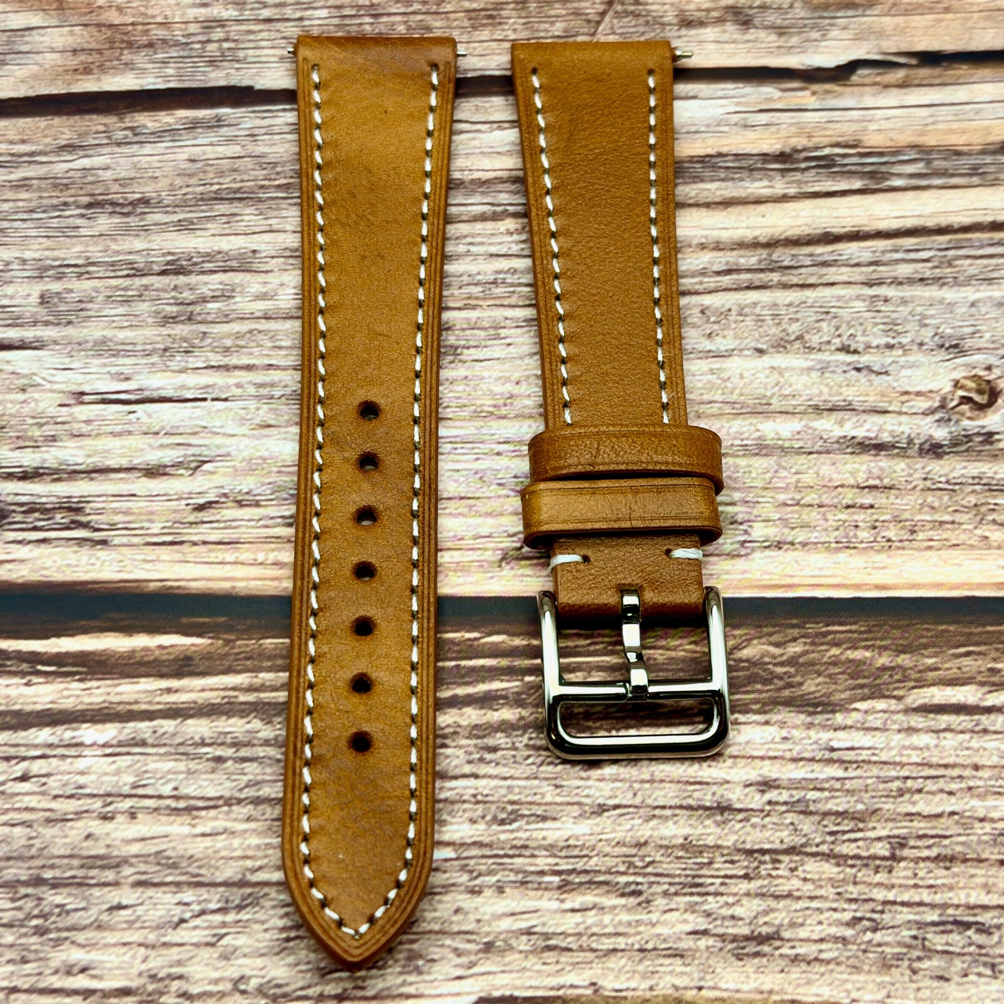 WatchGecko | Brixham 特製錶扣瘋馬皮錶帶