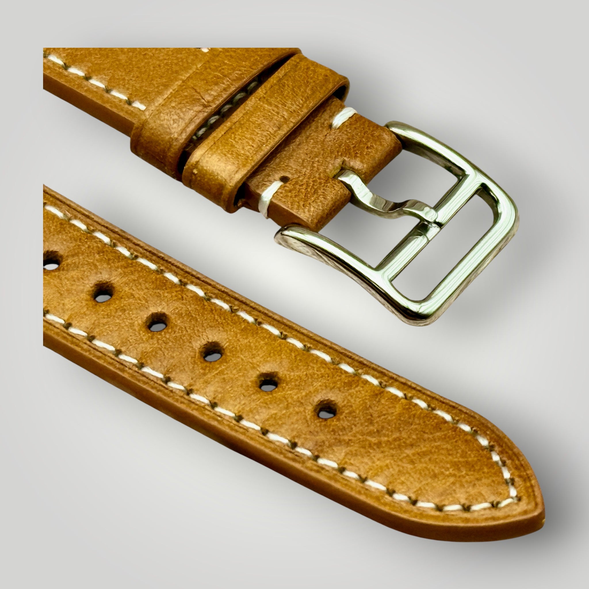 WatchGecko | Brixham 特製錶扣瘋馬皮錶帶