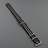 ZULUDIVER Seat Belt Nylon British Military Watch Strap — Armoured Collection — 300mm