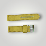 ZULUDIVER | Croyde Canvas Watch Strap - Army Green / Desert Sand