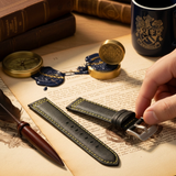 Wet-Weather Watch Strap — EULIT Regatta GTX Synthetic Leather — 18/20mm