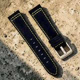Wet-Weather Watch Strap — EULIT Regatta GTX Synthetic Leather — 18/20mm