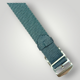 Eulit | Perlon Baltic Watch Strap - Beige in polished or brushed buckle, Grey in polished buckle (302)