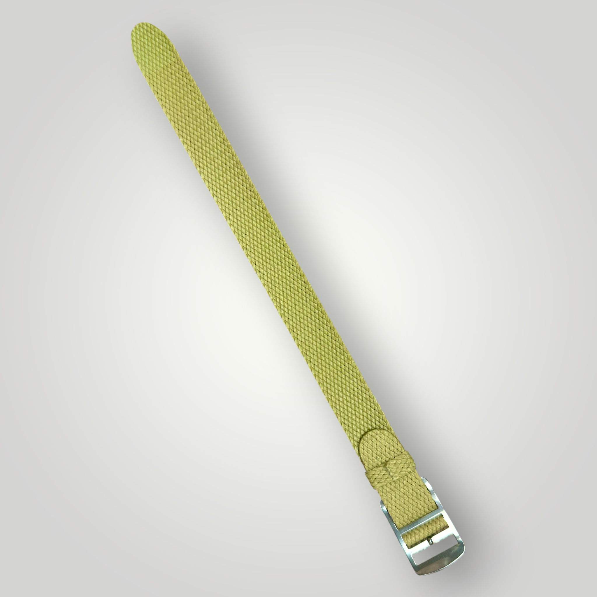 Eulit | Perlon Baltic Watch Strap - Beige in polished or brushed buckle, Grey in polished buckle (302)