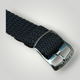 Eulit | 303 Panama Perlon Strap - Dark Brown