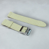 Eulit | Palma Pacific Perlon Two-Piece Strap - Beige, Navy Blue (314)