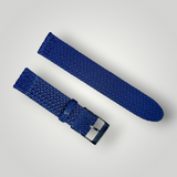 Eulit | Palma Pacific Perlon Two-Piece Strap - Beige, Navy Blue (314)