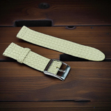 Eulit | Palma Pacific Perlon Two-Piece Strap - Beige, Navy Blue (314)