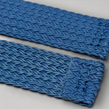 Eulit | Palma Pacific Perlon Two-Piece Strap - Beige, Navy Blue (314)