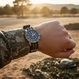 ZULUDIVER 1973 British Military Strap — HydraRib — PFAS-Free, Waterproof — 20/22mm