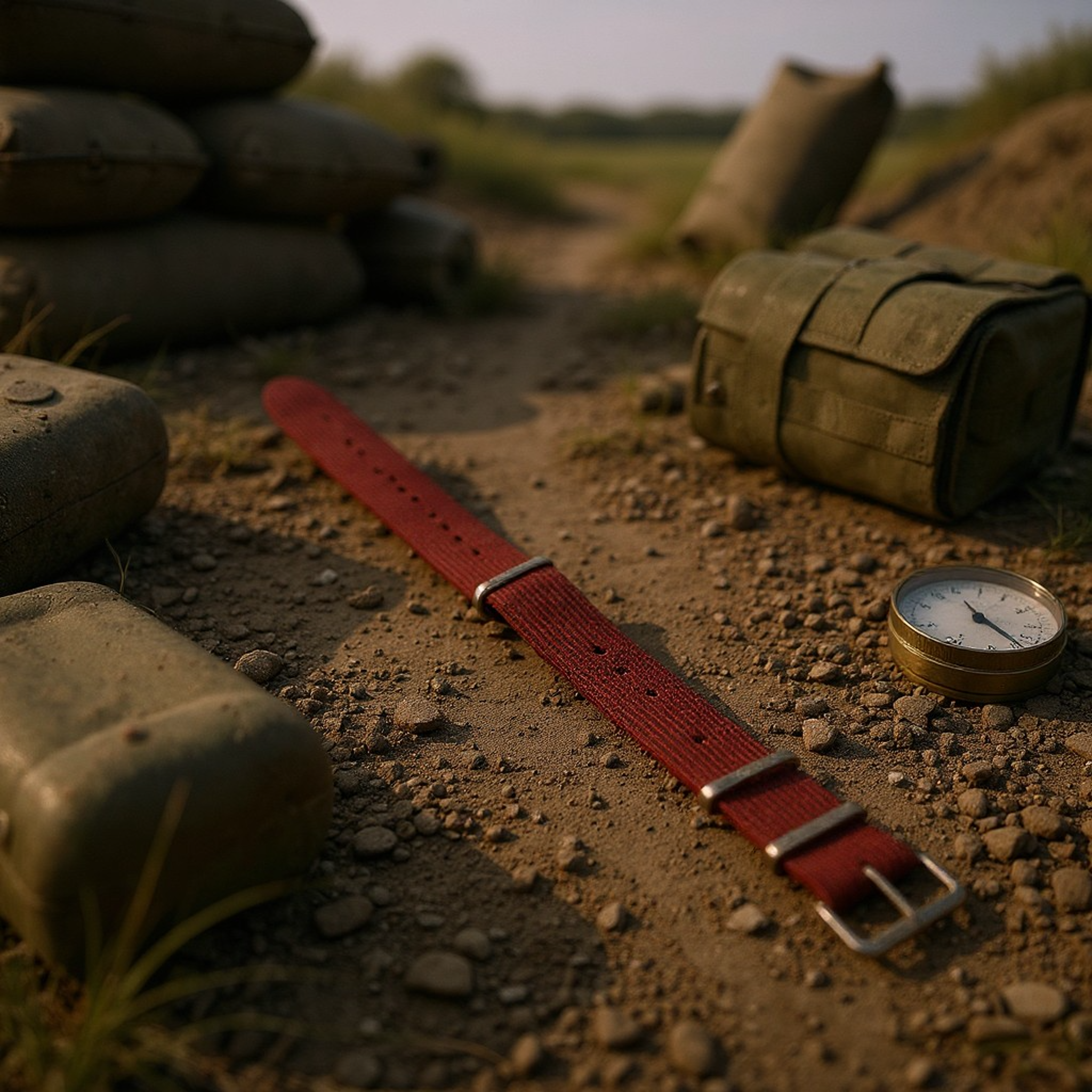 ZULUDIVER 1973 British Military Strap — HydraRib — PFAS-Free, Waterproof — 20/22mm