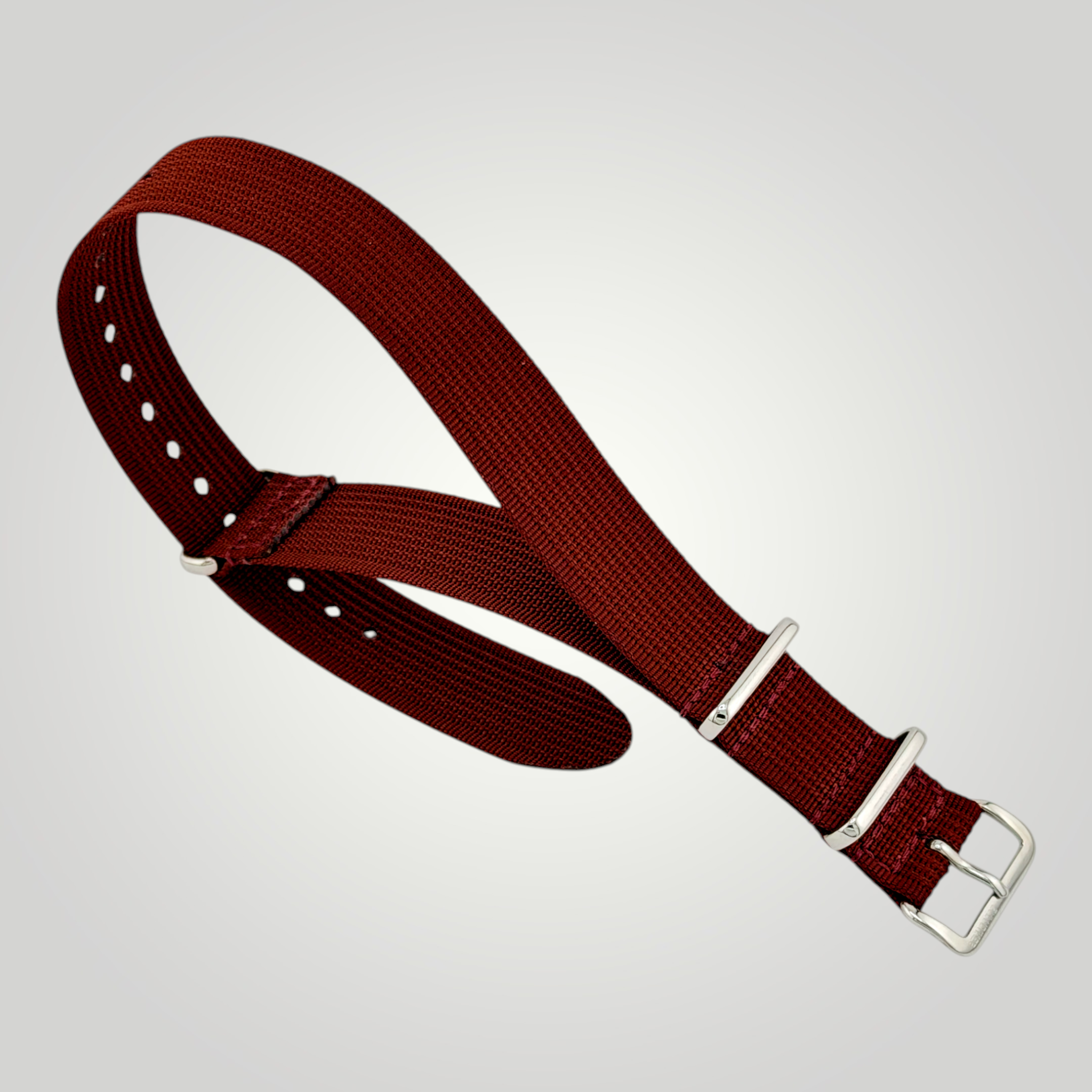 ZULUDIVER 1973 British Military Strap — HydraRib — PFAS-Free, Waterproof — 20/22mm