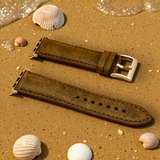 Watchandstrapco | The Athens Full Grain Leather Apple Watch Strap