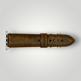 Watchandstrapco | The Athens Full Grain Leather Apple Watch Strap