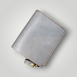 HERZ | Ivy Grey Bi-Fold Wallet – Japanese Handmade Leather Wallet with Coin Pouch_Limited Edition (NSA-135)
