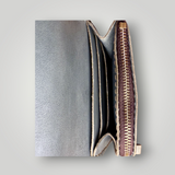 HERZ | Ivy Grey Bi-Fold Wallet – Japanese Handmade Leather Wallet with Coin Pouch_Limited Edition (NSA-135)