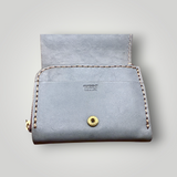 HERZ | Ivy Grey Bi-Fold Wallet – Japanese Handmade Leather Wallet with Coin Pouch_Limited Edition (NSA-135)