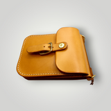 HERZ | Two-Fold Smartphone Pouch – Japanese Handmade Leather Phone Bag (SN-2410)