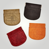 Cléo Italian Pueblo Leather Coin Case — Patina-Ready Daily Carry — 25g, Made in Japan
