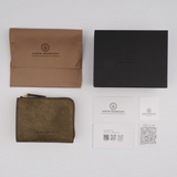 L-Zip Compact Wallet — Pueblo Italian Leather by NOIR GARCON — Everyday Organiser