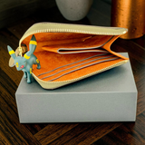 L-Zip Compact Wallet — Pueblo Italian Leather by NOIR GARCON — Everyday Organiser