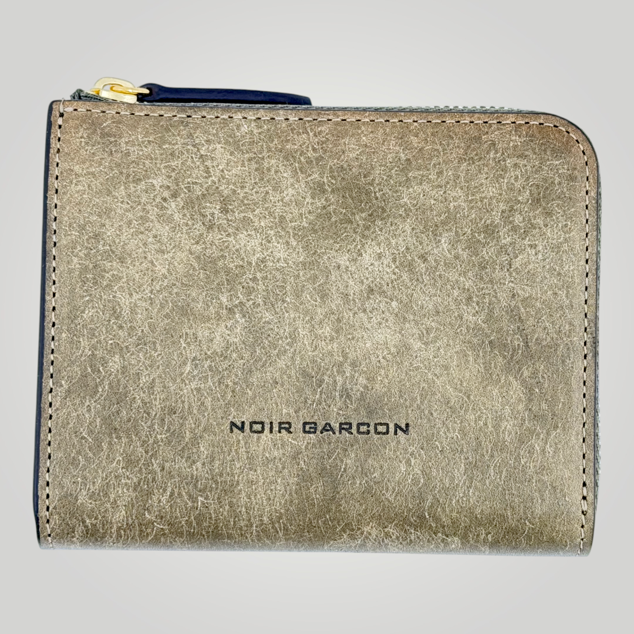 L-Zip Compact Wallet — Pueblo Italian Leather by NOIR GARCON — Everyday Organiser