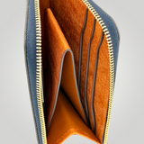 L-Zip Compact Wallet — Pueblo Italian Leather by NOIR GARCON — Everyday Organiser