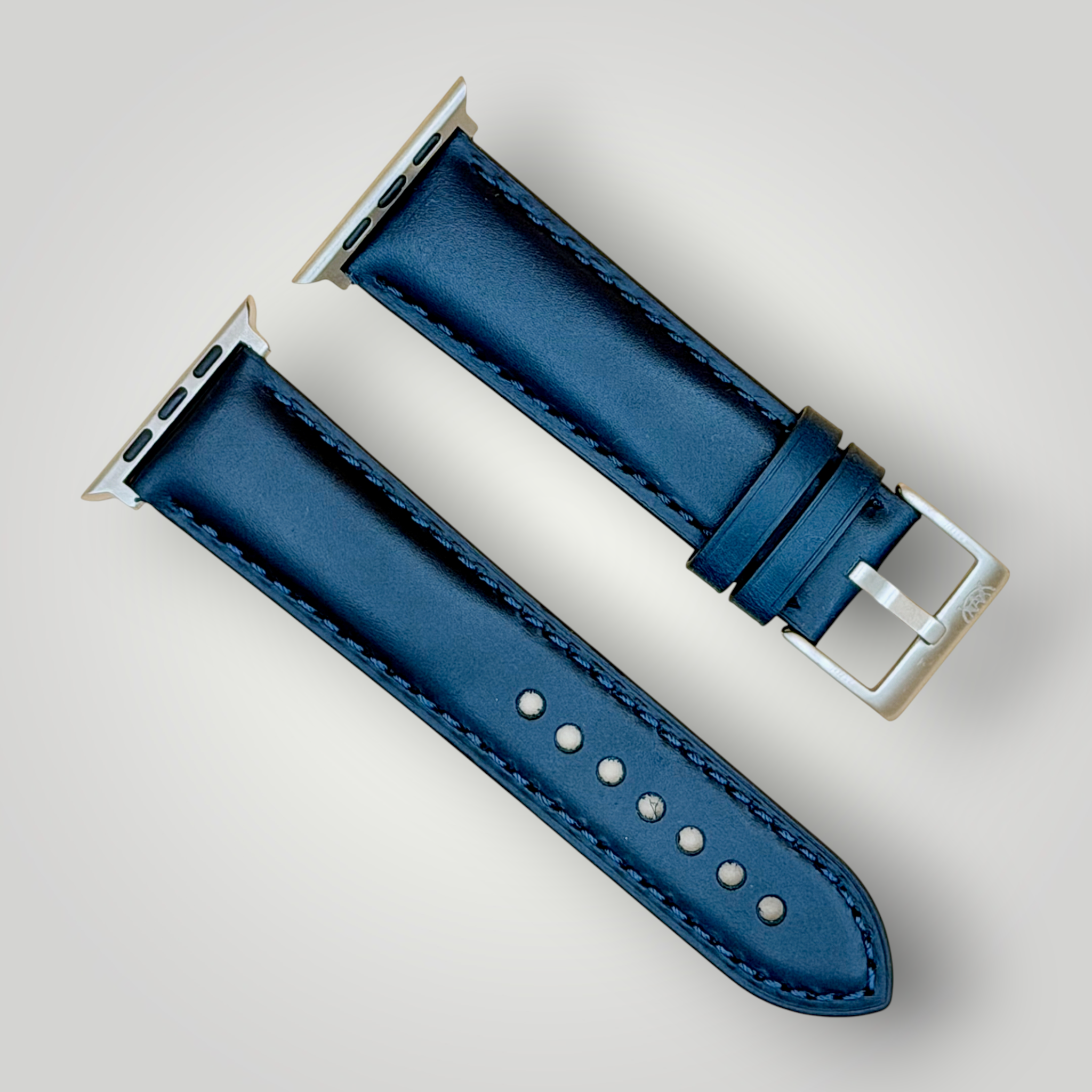 Watchandstrapco | The Athens Full Grain Leather Apple Watch Strap