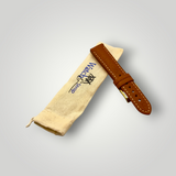 Watchandstrapco | The Rome: Copper Brown Italian Full Grain Leather Watch Strap
